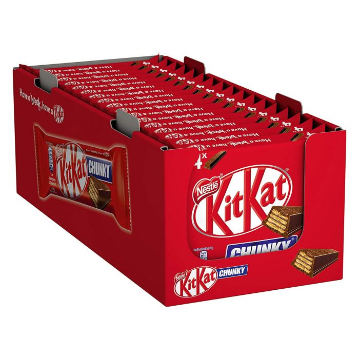 NESTLÉ KitKat Chunky Classic Schokoriegel Multipack (20 x 4 x 40g)