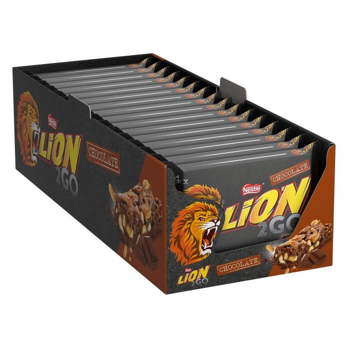 NESTLÉ Lion 2Go Chocolate 4er (Chocolate 16 x 4 x 33g)