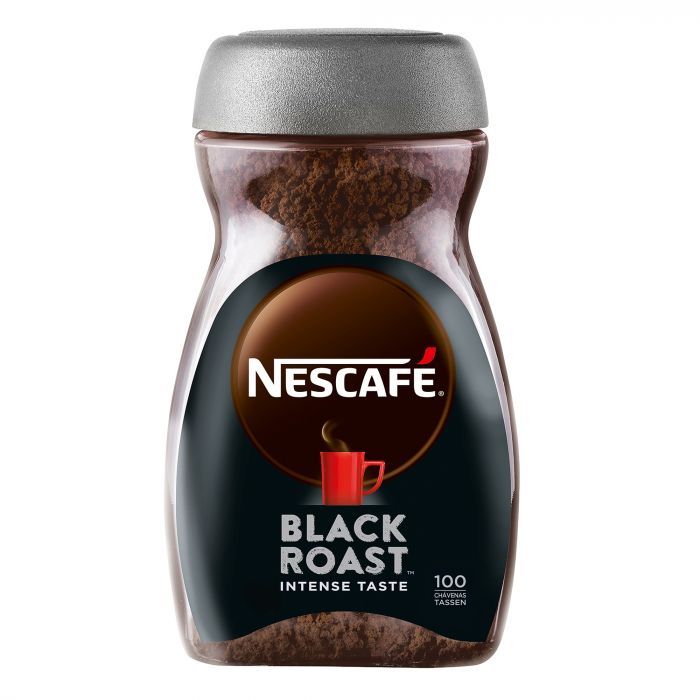 NESCAFÉ Classic Black Roast, Löslicher Bohnenkaffee (1er Pack (1 x 200g))