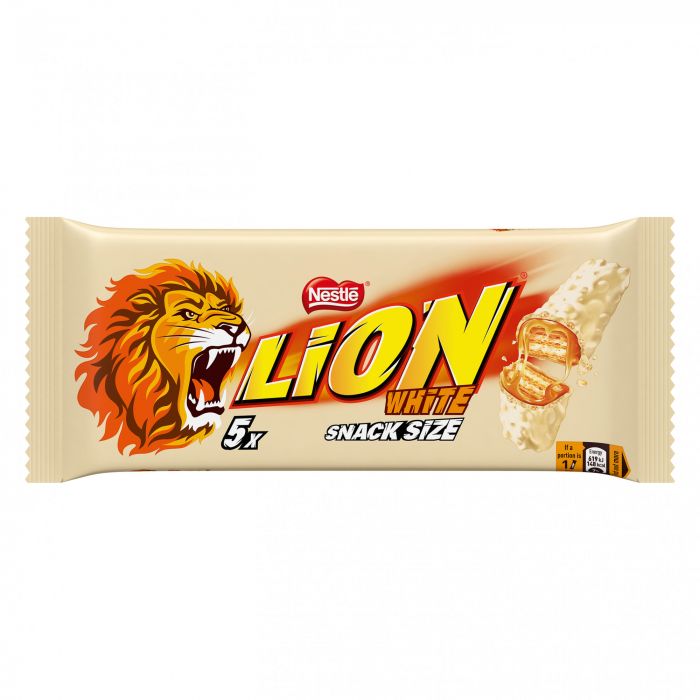 Lion Snack Size White Multipack 5er (15 x 5 x 30g)