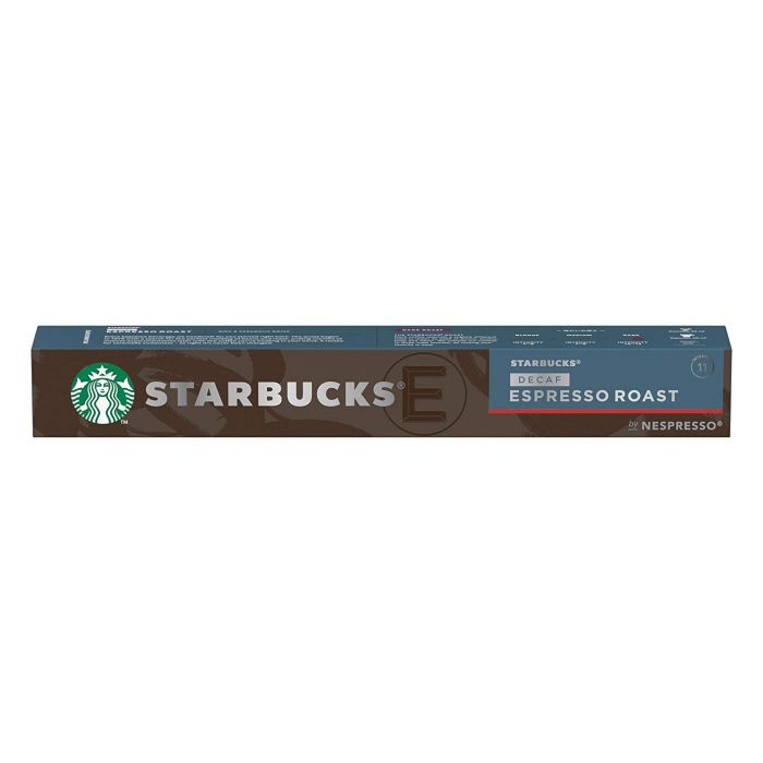 Starbucks Espresso Decaf Dark Roast für Nespresso (1 x 10 Kapseln)