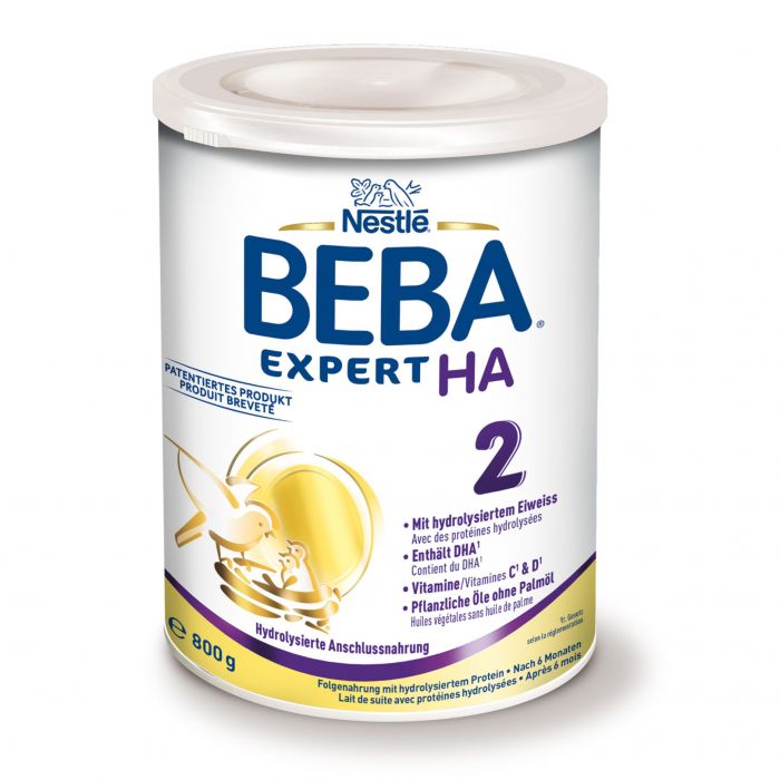 Nestlé BEBA EXPERT HA 2 Hydrolisierte Folgenahrung (1 x 800g)